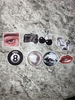 3 for $12 Assorted Fashion Sticker Set